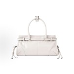 PRADA Bonnie Enamel Triangular metal logo handbag Mini Women\'s Edition